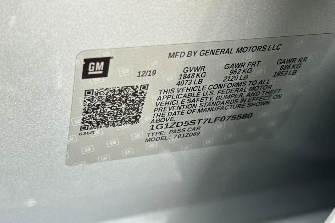 2020 Chevrolet Malibu LT Roseville CA