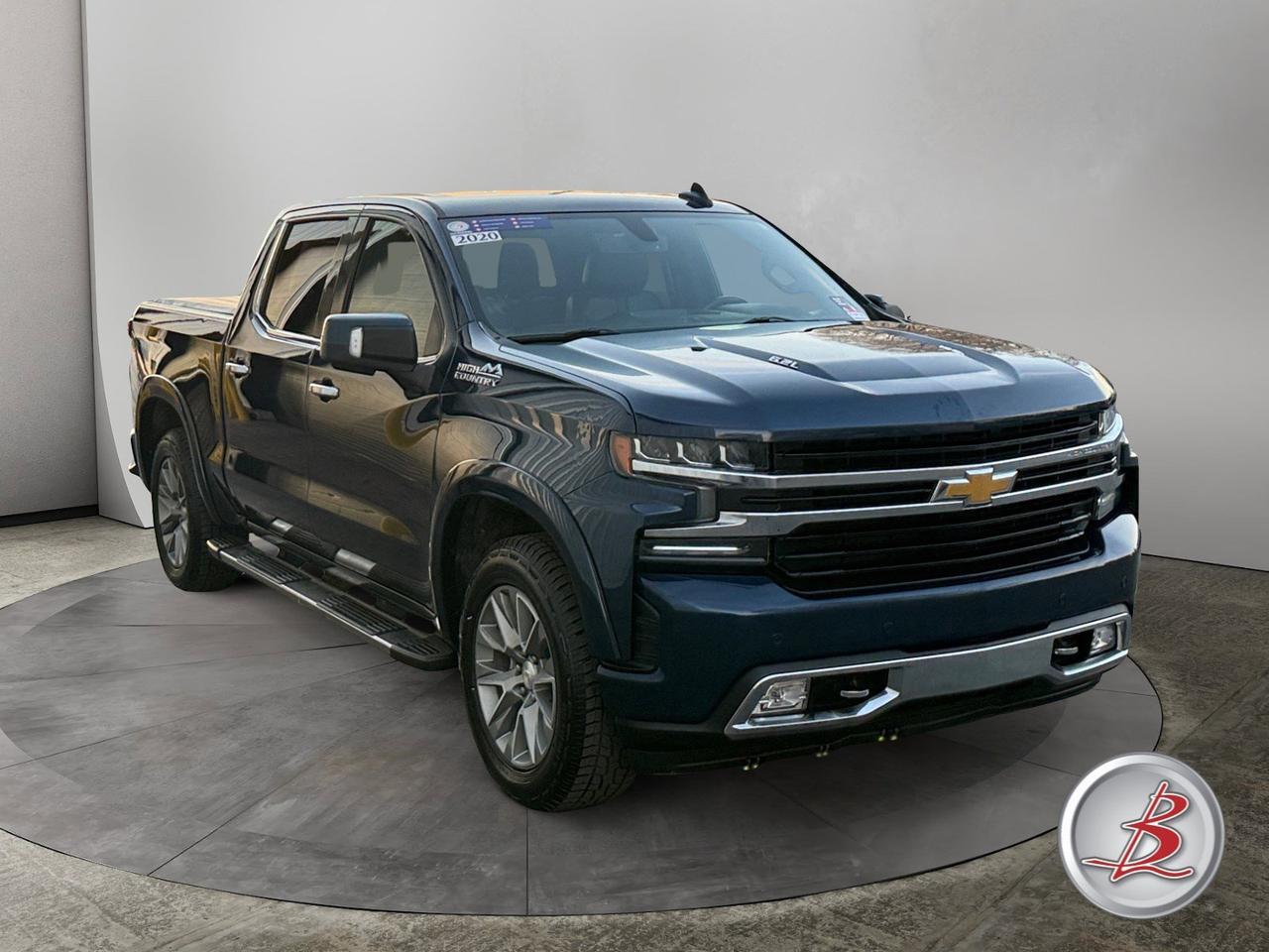 2020 Chevrolet SILVERADO 1500 Crew Cab 4x4 High Country 6.2 V8