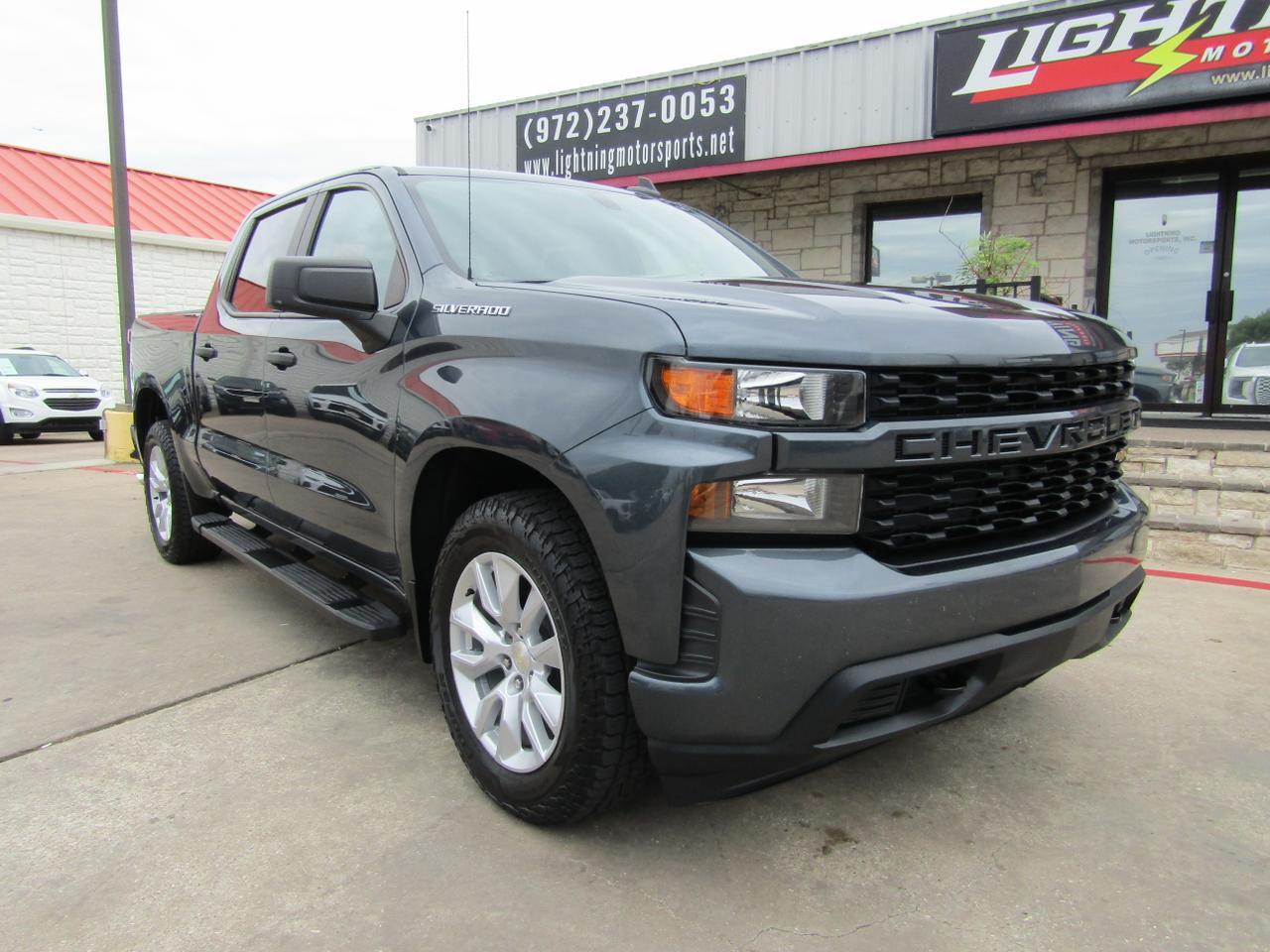 2020 Chevrolet Silverado 1500 2WD Crew Cab 147 Custom Grand Prairie TX