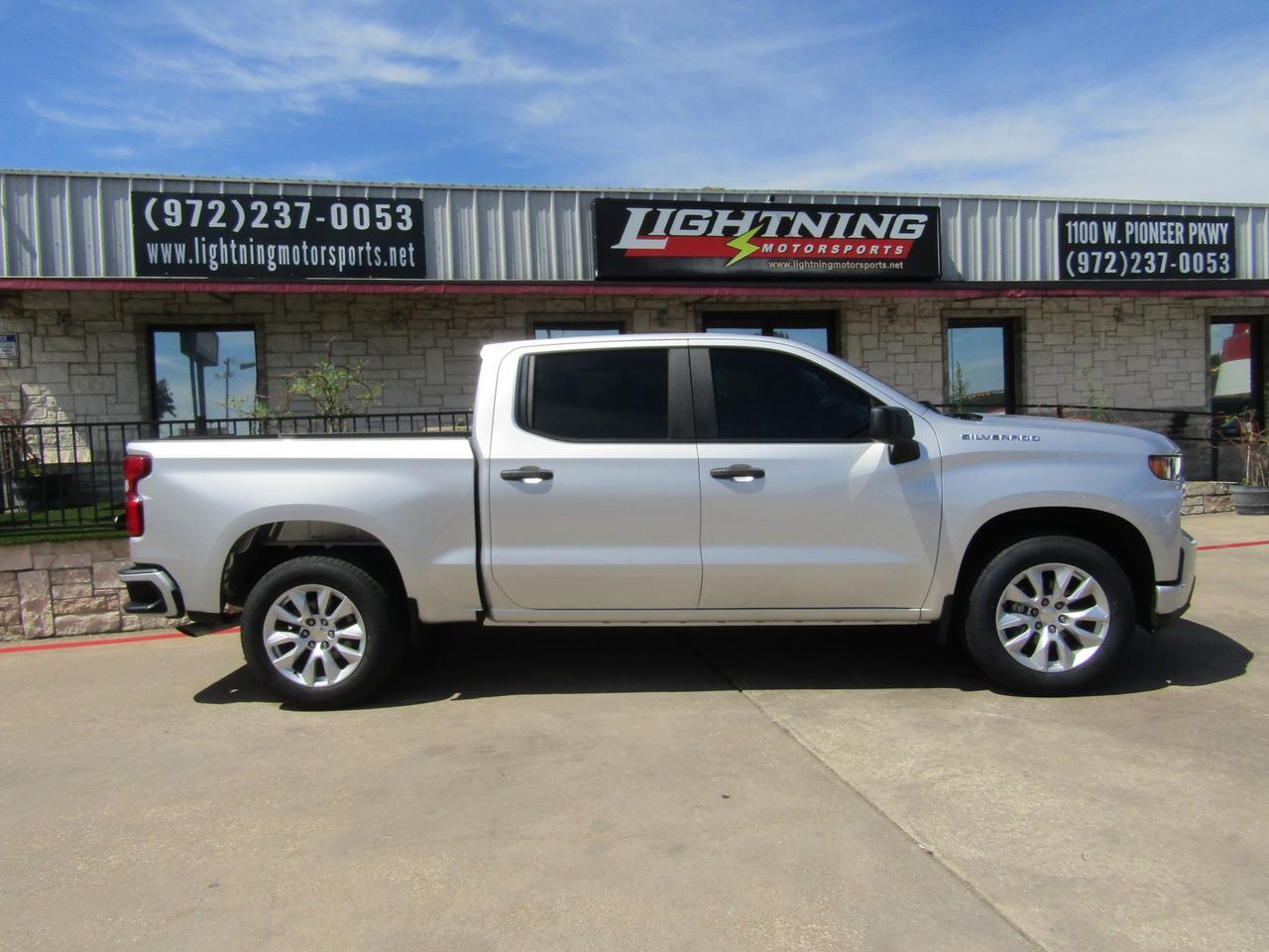 2020 Chevrolet Silverado 1500 2WD Crew Cab 147\ Custom" Grand Prairie TX