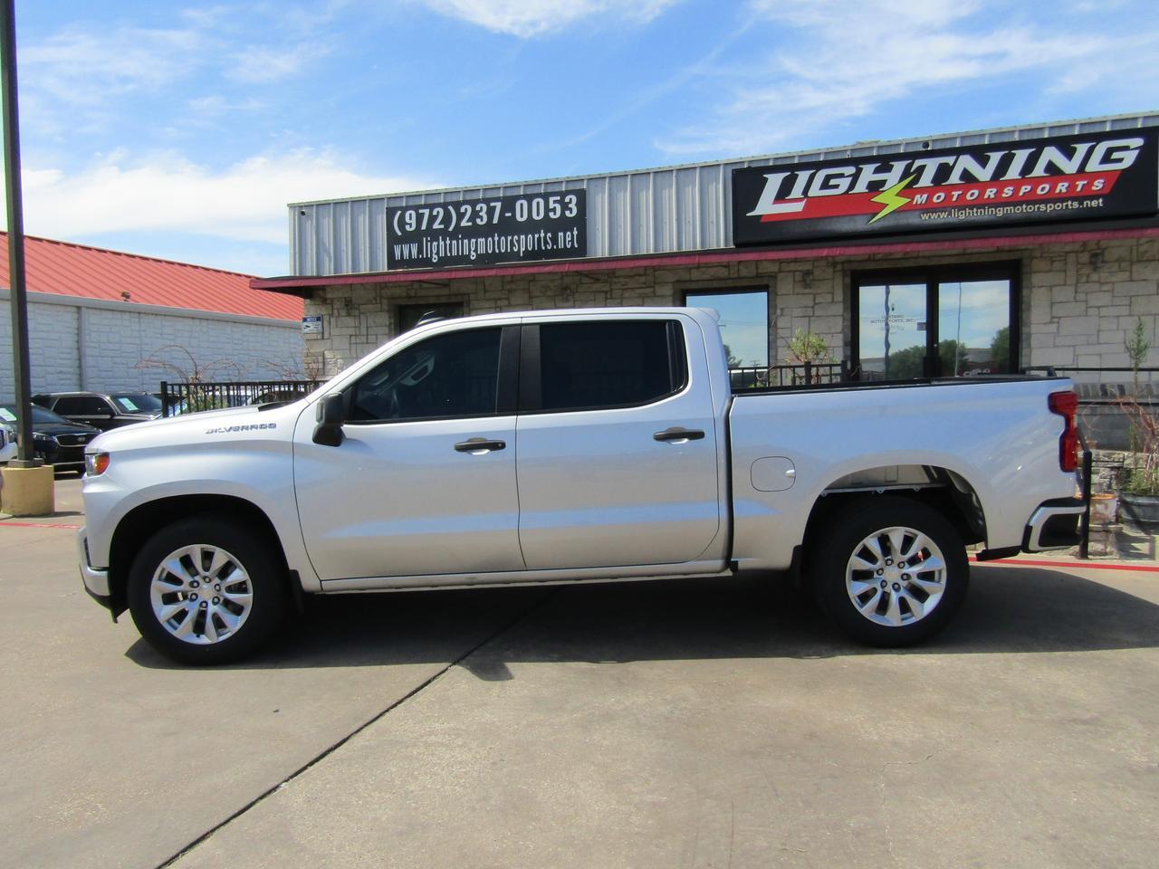 2020 Chevrolet Silverado 1500 2WD Crew Cab 147\ Custom" Grand Prairie TX