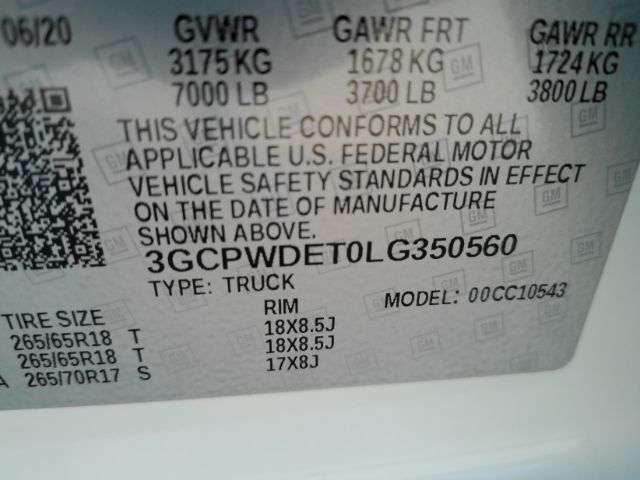 2020 Chevrolet Silverado 1500 2WD Crew Cab Short Bed RST Plano TX