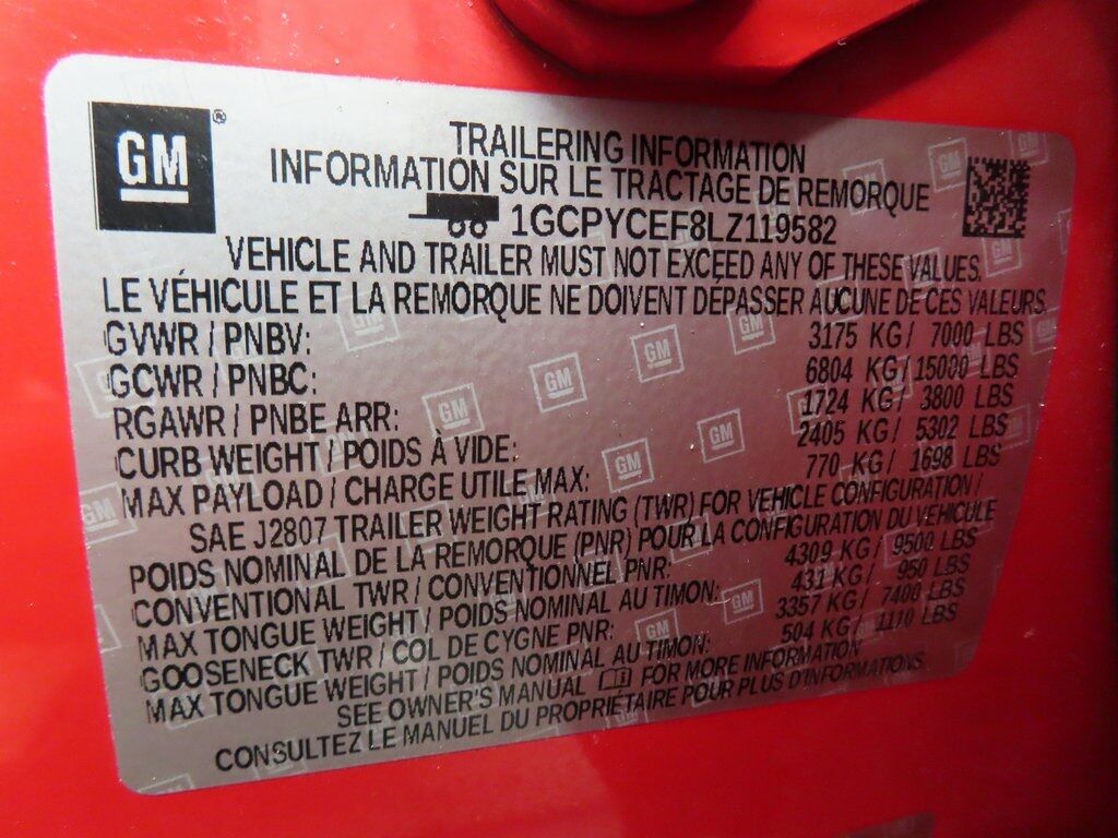 2020 Chevrolet Silverado 1500 4x4 Crew Cab Custom Trail Boss Fond du Lac WI
