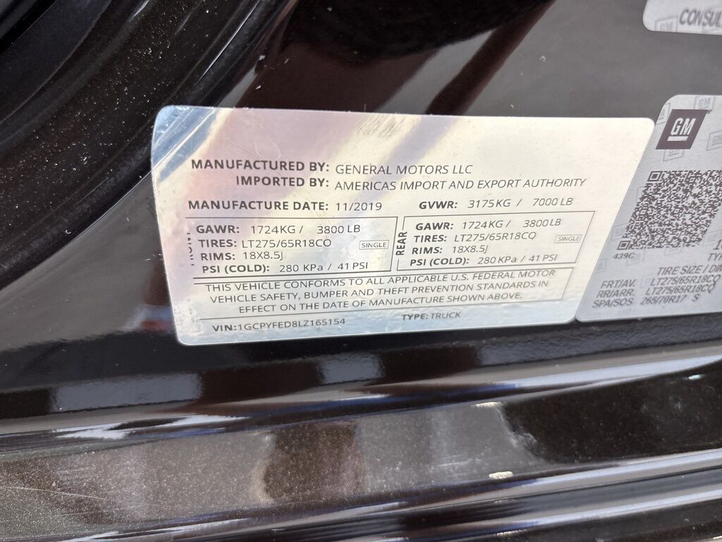 2020 Chevrolet Silverado 1500 4x4 Crew Cab LT Trail Boss Minocqua WI