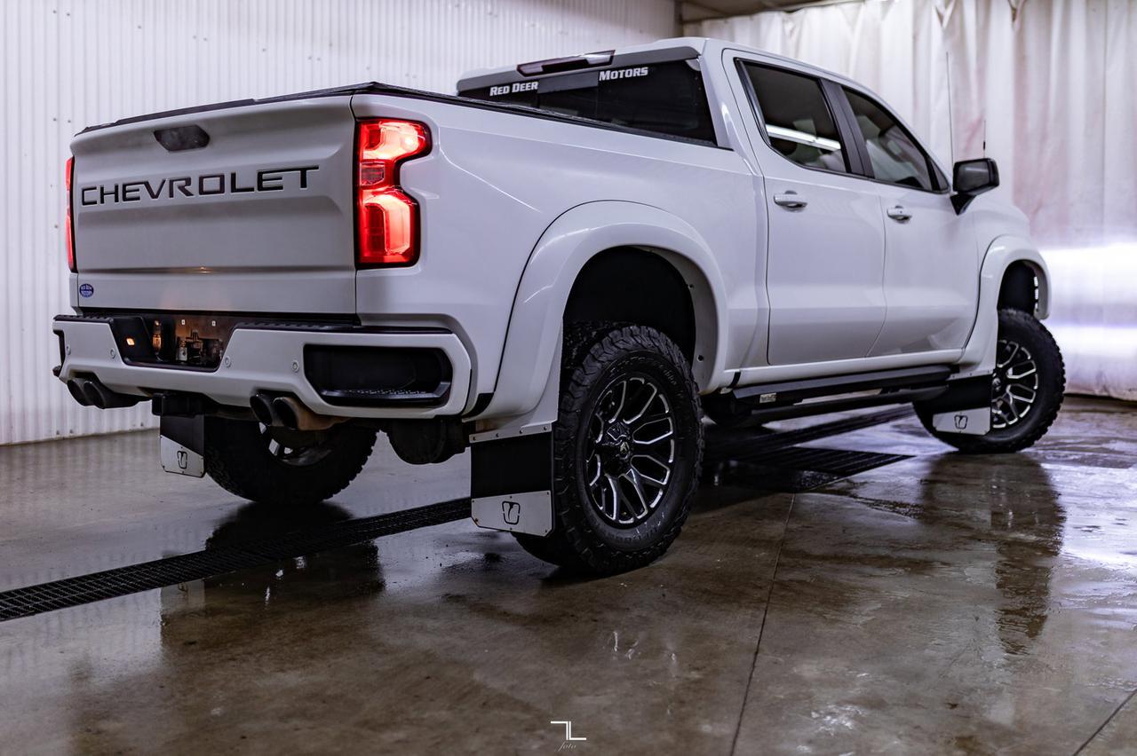 2020 Chevrolet Silverado 1500 4x4 Crew Cab RST Z71 Leather Roof Nav BCam Red Deer AB