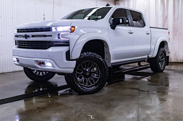 2020 Chevrolet Silverado 1500 4x4 Crew Cab RST Z71 Leather Roof Nav BCam Red Deer AB