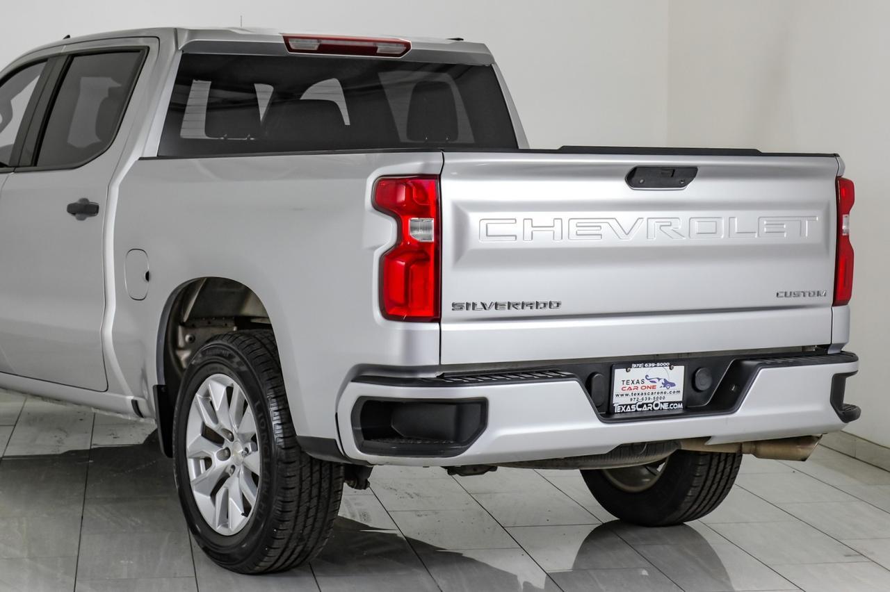 2020 Chevrolet Silverado 1500 CUSTOM CREW CAB AUTOMATIC REAR CAMERA BLUETOOTH CRUISE CONTROL A Carrollton TX