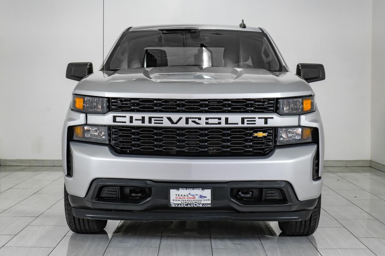 2020 Chevrolet Silverado 1500 CUSTOM CREW CAB AUTOMATIC REAR CAMERA BLUETOOTH CRUISE CONTROL A