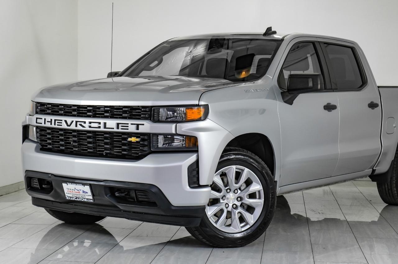 2020 Chevrolet Silverado 1500 CUSTOM CREW CAB AUTOMATIC REAR CAMERA BLUETOOTH CRUISE CONTROL A Carrollton TX