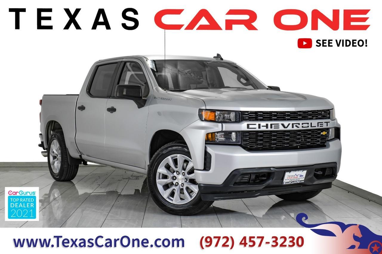 2020 Chevrolet Silverado 1500 CUSTOM CREW CAB AUTOMATIC REAR CAMERA BLUETOOTH CRUISE CONTROL A