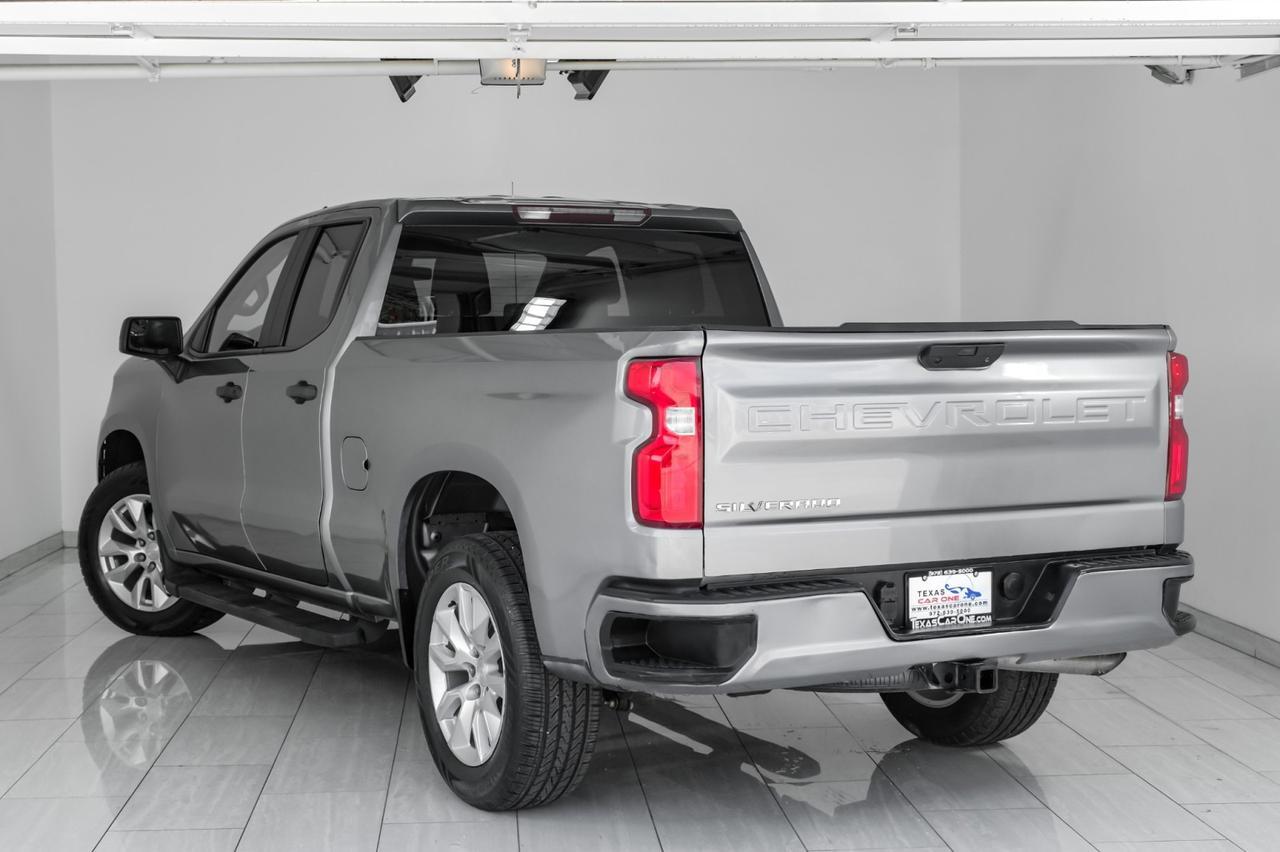2020 Chevrolet Silverado 1500 CUSTOM DOUBLE CAB AUTOMATIC REAR CAMERA BLUETOOTH RUNNING BOARDS Carrollton TX