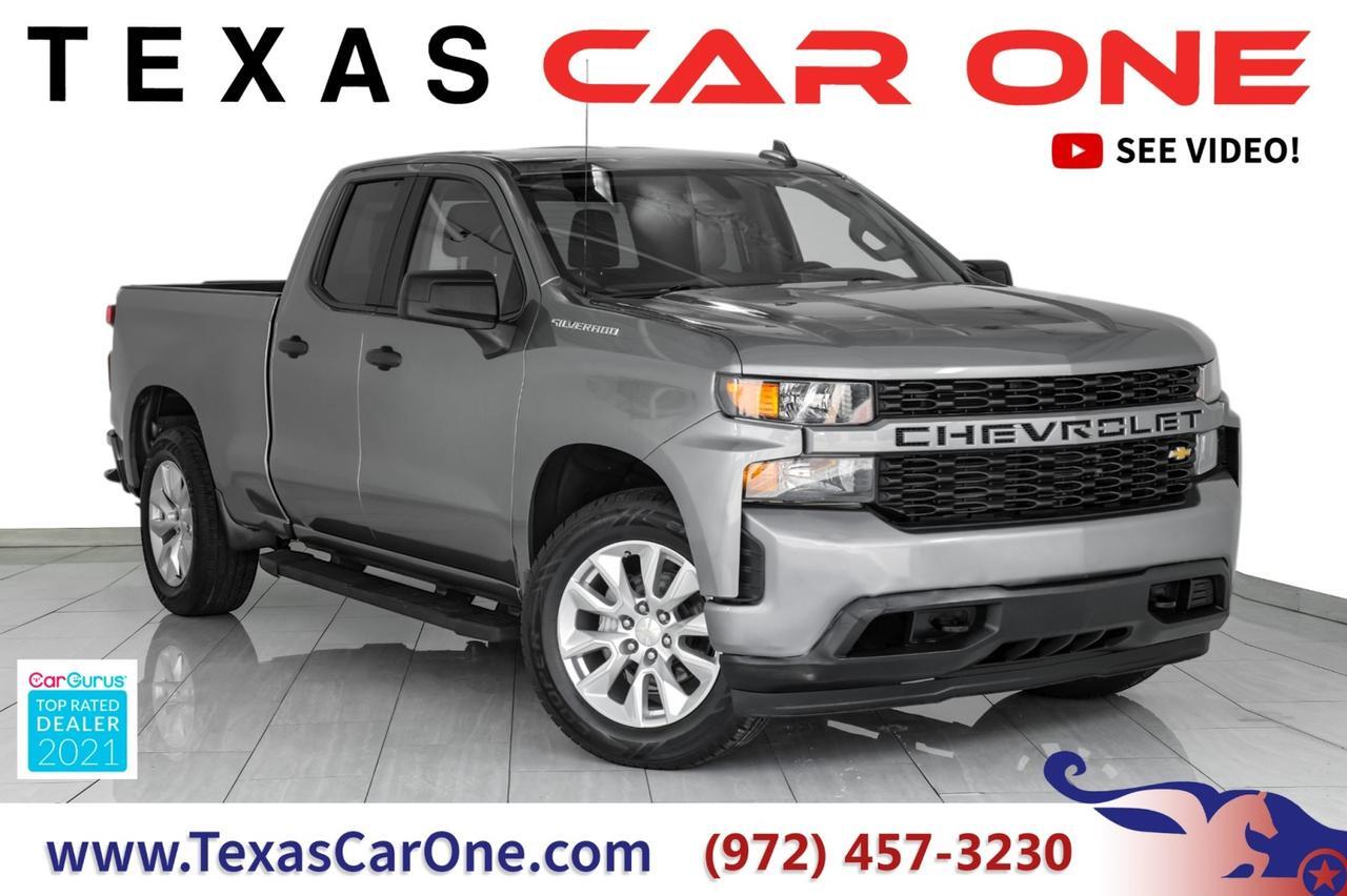 2020 Chevrolet Silverado 1500 CUSTOM DOUBLE CAB AUTOMATIC REAR CAMERA BLUETOOTH RUNNING BOARDS Carrollton TX