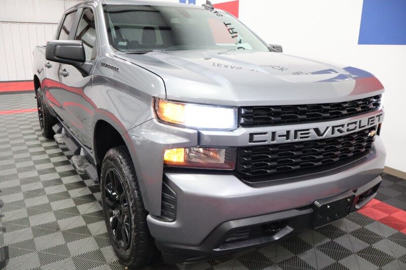2020 Chevrolet Silverado 1500 Custom 4.3L Ecotec3 V6 Touch Screen Steps Bridgestone FREE WARRANTY Arlington TX