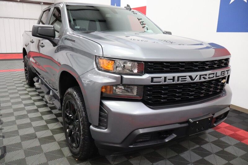 2020 Chevrolet Silverado 1500 Custom 4.3L Ecotec3 V6 Touch Screen Steps Bridgestone FREE WARRANTY Arlington TX