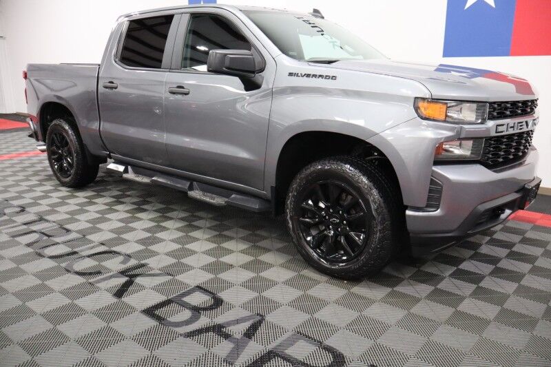 2020 Chevrolet Silverado 1500 Custom 4.3L Ecotec3 V6 Touch Screen Steps Bridgestone FREE WARRANTY Arlington TX