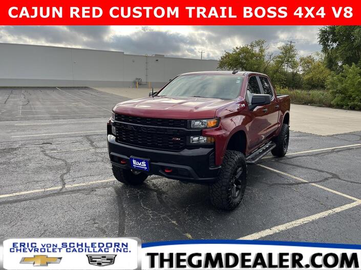 2020 Chevrolet Silverado 1500 Custom Trail Boss Crew Cab 4WD 5.3L Convenience InfotainmentPkgs w/RemoteStart Off-RoadAssistSteps Milwaukee WI