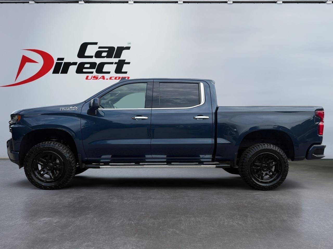 2020 Chevrolet Silverado 1500 High Country, RUNNING BOARDS, BED LINER, BACKUP CAMERA WITH PARKING SENSORS, APPLE CARPLAY/ANDROID AUTO, LANE KEEP ASSIST, BLIND SPOT ALERT, TOW PACKAGE, NO ACCIDENTS, RIDE THIS TRUCK TO THE COUNTRY! Virginia Beach VA