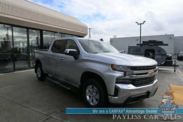 2020 Chevrolet Silverado 1500 LT / 4X4 / Crew Cab / Seats 6 / AutoStart / 5.3L V8 / Power Mirrors, Windows & Locks / Apple CarPlay & Android Auto / Backup Camera / Keyless Entry / Block Heater / Tonneau Cover / Tow Pkg Anchorage AK