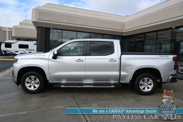 2020 Chevrolet Silverado 1500 LT / 4X4 / Crew Cab / Seats 6 / AutoStart / 5.3L V8 / Power Mirrors, Windows & Locks / Apple CarPlay & Android Auto / Backup Camera / Keyless Entry / Block Heater / Tonneau Cover / Tow Pkg Anchorage AK
