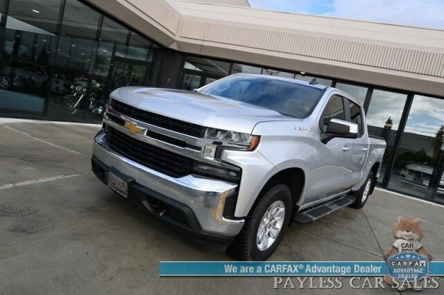 2020 Chevrolet Silverado 1500 LT / 4X4 / Crew Cab / Seats 6 / AutoStart / 5.3L V8 / Power Mirrors, Windows & Locks / Apple CarPlay & Android Auto / Backup Camera / Keyless Entry / Block Heater / Tonneau Cover / Tow Pkg Anchorage AK