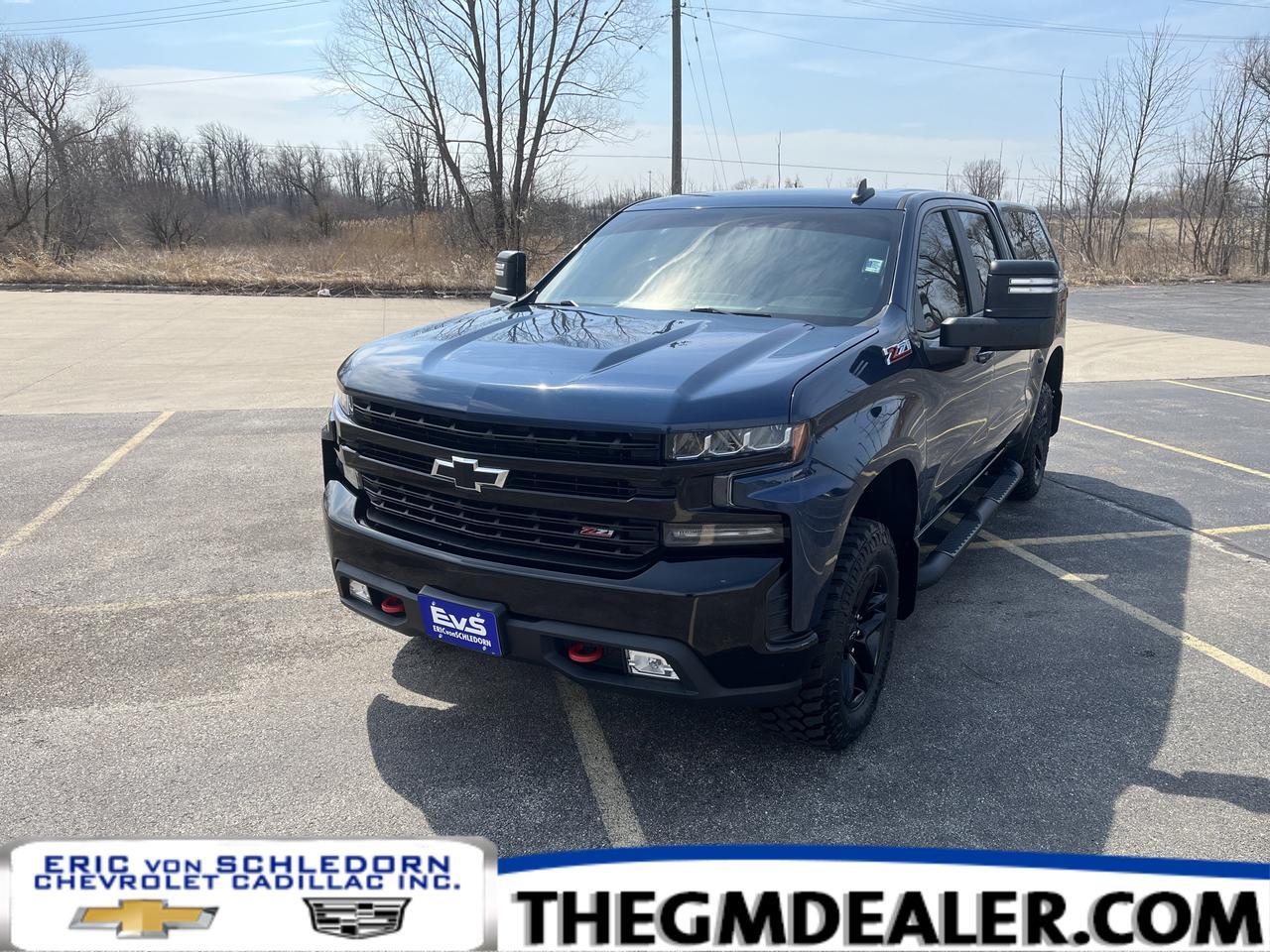 2020 Chevrolet Silverado 1500 LT Trail Boss Crew Cab 4WD ConvPkgwithBuckets Conv2 BedProtectPkgs w/Spray-OnBedliner HtdBuckets