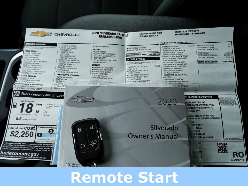 2020 Chevrolet Silverado 1500 LT Trail Boss Mt Pleasant MI