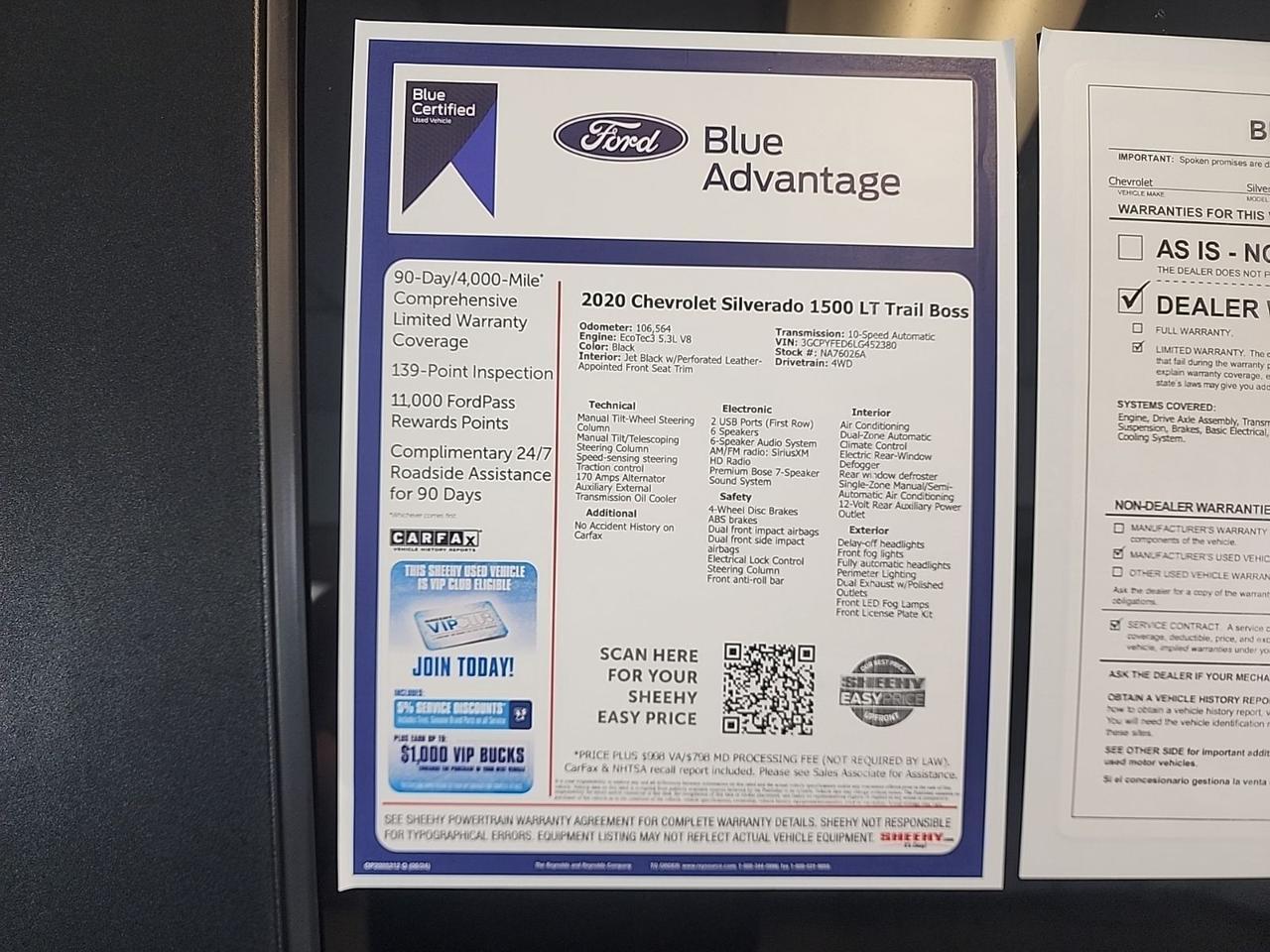 2020 Chevrolet Silverado 1500 LT Trail Boss Richmond VA