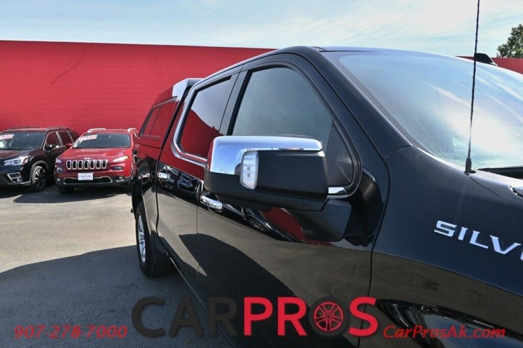 2020 Chevrolet Silverado 1500 LTZ - 5.3L V8 - Automatic - 4X4 - Remote Start - Heated/Cooled Front Leather Seats - 2nd Row Heated Seats - Block Heater - Canopy - Bedliner - Bush Guard - 9.76 Rear Axle - Heavy Duty Rear Springs - Max Trailering Package Anchorage AK