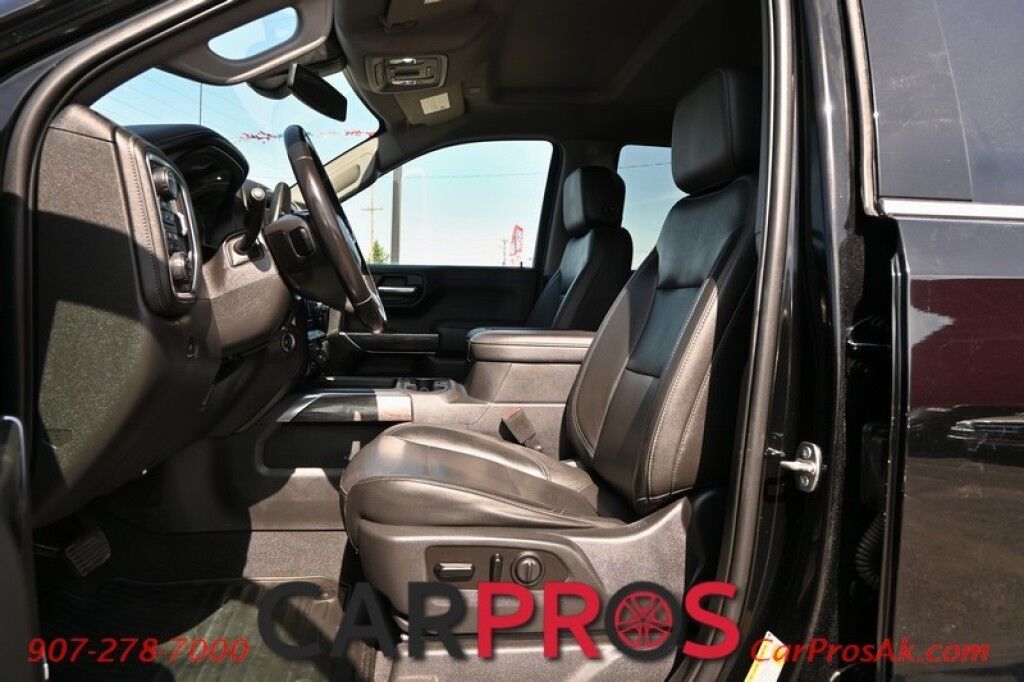2020 Chevrolet Silverado 1500 LTZ - 5.3L V8 - Automatic - 4X4 - Remote Start - Heated/Cooled Front Leather Seats - 2nd Row Heated Seats - Block Heater - Canopy - Bedliner - Bush Guard - 9.76 Rear Axle - Heavy Duty Rear Springs - Max Trailering Package Anchorage AK