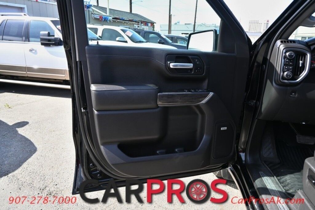 2020 Chevrolet Silverado 1500 LTZ - 5.3L V8 - Automatic - 4X4 - Remote Start - Heated/Cooled Front Leather Seats - 2nd Row Heated Seats - Block Heater - Canopy - Bedliner - Bush Guard - 9.76 Rear Axle - Heavy Duty Rear Springs - Max Trailering Package Anchorage AK