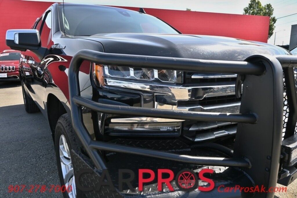 2020 Chevrolet Silverado 1500 LTZ - 5.3L V8 - Automatic - 4X4 - Remote Start - Heated/Cooled Front Leather Seats - 2nd Row Heated Seats - Block Heater - Canopy - Bedliner - Bush Guard - 9.76 Rear Axle - Heavy Duty Rear Springs - Max Trailering Package Anchorage AK