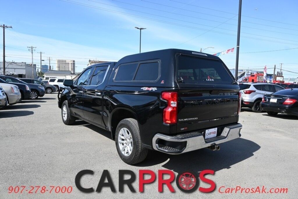 2020 Chevrolet Silverado 1500 LTZ - 5.3L V8 - Automatic - 4X4 - Remote Start - Heated/Cooled Front Leather Seats - 2nd Row Heated Seats - Block Heater - Canopy - Bedliner - Bush Guard - 9.76 Rear Axle - Heavy Duty Rear Springs - Max Trailering Package Anchorage AK