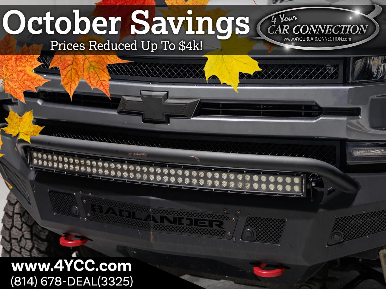 2020 Chevrolet Silverado 1500 RST Tuscany Badlander Crew Cab 4WD Cranberry PA