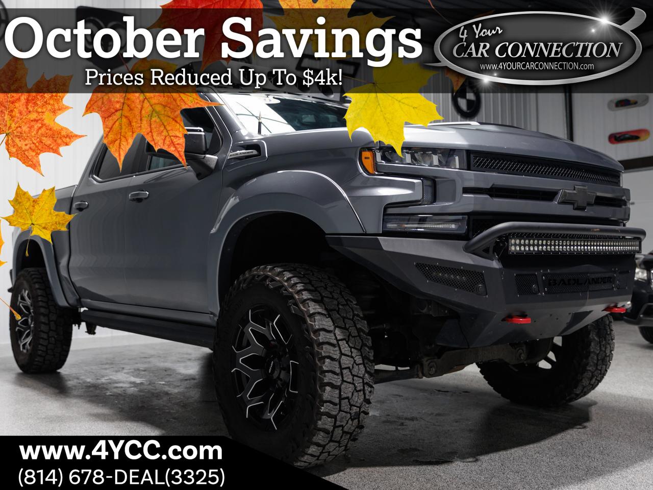 2020 Chevrolet Silverado 1500 RST Tuscany Badlander Crew Cab 4WD Cranberry PA