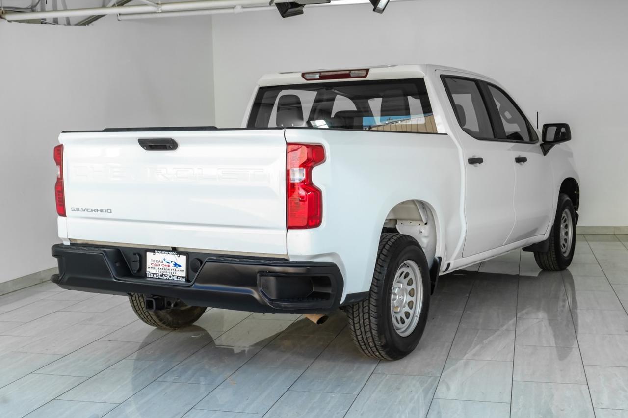 2020 Chevrolet Silverado 1500 WORK TRUCK 4WD CREW CAB AUTOMATIC VINYL SEATS REAR CAMERA TOW HI Carrollton TX
