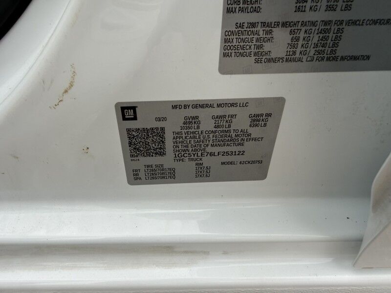 2020 Chevrolet Silverado 2500HD 4x4 Utility Work Truck Collinsville OK