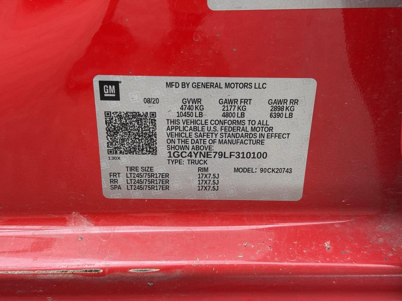2020 Chevrolet Silverado 2500HD LT Crestwood KY