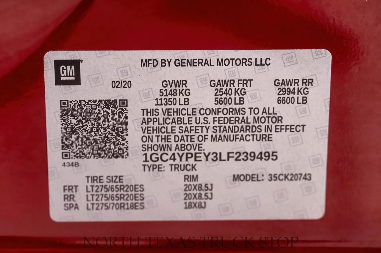 2020 Chevrolet Silverado 2500HD LTZ Z71 Black Widow 6.6L Duramax 4X4 Mansfield TX