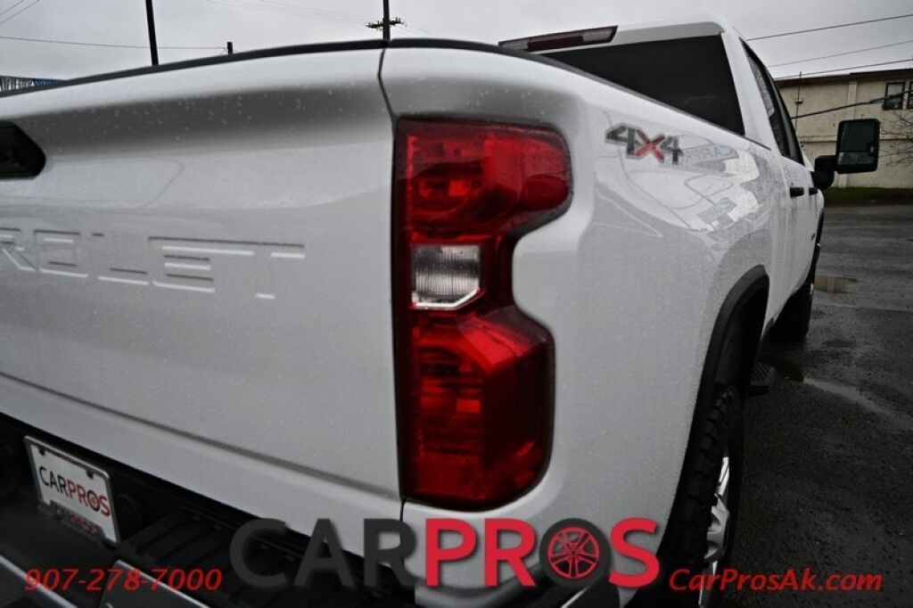 2020 Chevrolet Silverado 2500HD WT - 4X4 - Crew Cab - Convenience & Safety Package - Remote Start - Backup Camera - Apple CarPlay & Android Auto - Bluetooth - Front & Rear Parking Sensors - Seats 6 - Lane Depart & Blind Spot - Aluminum Wheels - Tow Pkg Anchorage AK