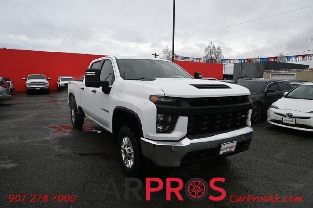 2020 Chevrolet Silverado 2500HD WT - 4X4 - Crew Cab - Convenience & Safety Package - Remote Start - Backup Camera - Apple CarPlay & Android Auto - Bluetooth - Front & Rear Parking Sensors - Seats 6 - Lane Depart & Blind Spot - Aluminum Wheels - Tow Pkg