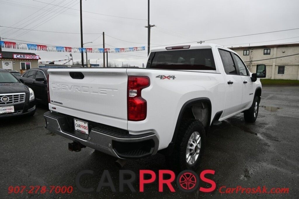 2020 Chevrolet Silverado 2500HD WT - 4X4 - Crew Cab - Convenience & Safety Package - Remote Start - Backup Camera - Apple CarPlay & Android Auto - Bluetooth - Front & Rear Parking Sensors - Seats 6 - Lane Depart & Blind Spot - Aluminum Wheels - Tow Pkg Anchorage AK