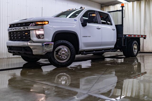 2020 Chevrolet Silverado 3500HD 4x4 Crew Cab LT Dually Deck Diesel Red Deer AB