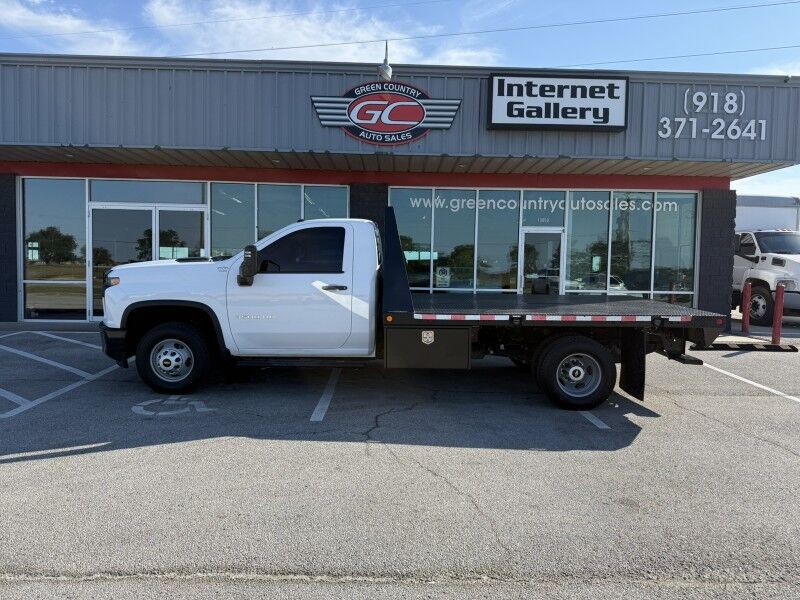 2020 Chevrolet Silverado 3500HD DRW Flatbed 41k Work Truck Collinsville OK