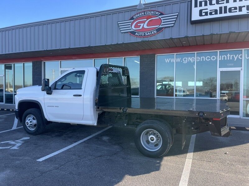 2020 Chevrolet Silverado 3500HD DRW Flatbed 4k mi's Work Truck Collinsville OK