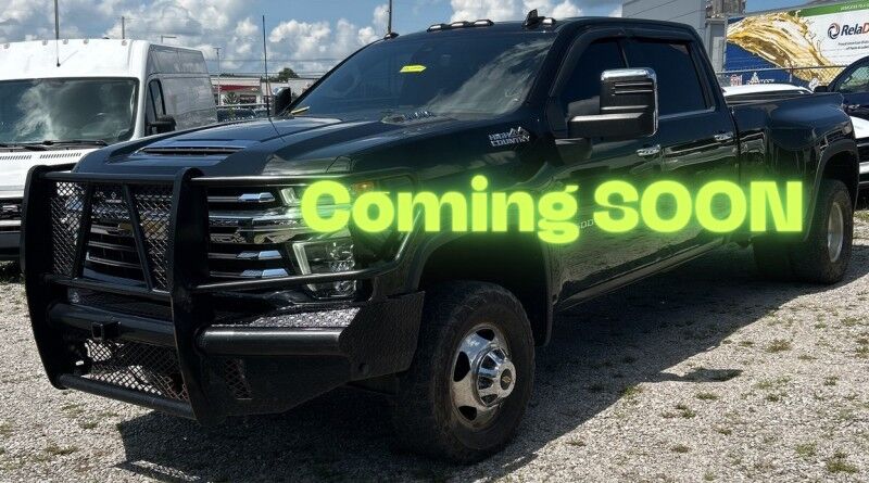 2020 Chevrolet Silverado 3500HD High Country COMING SOON Dually 6.6L Diesel GPS Camera NEW Tires Arlington TX