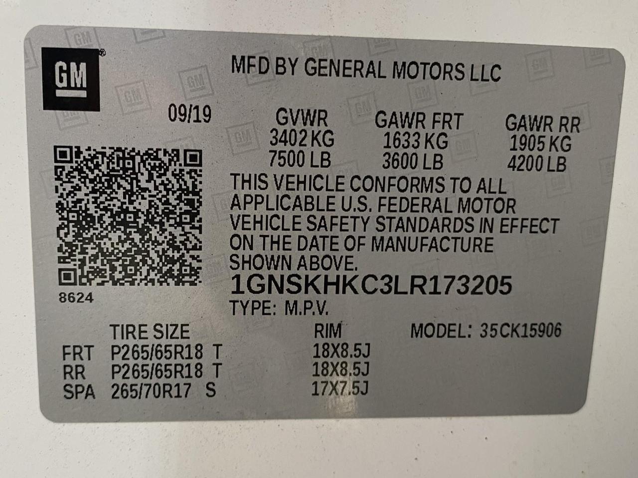 2020 Chevrolet Suburban LT Richmond Hill NY