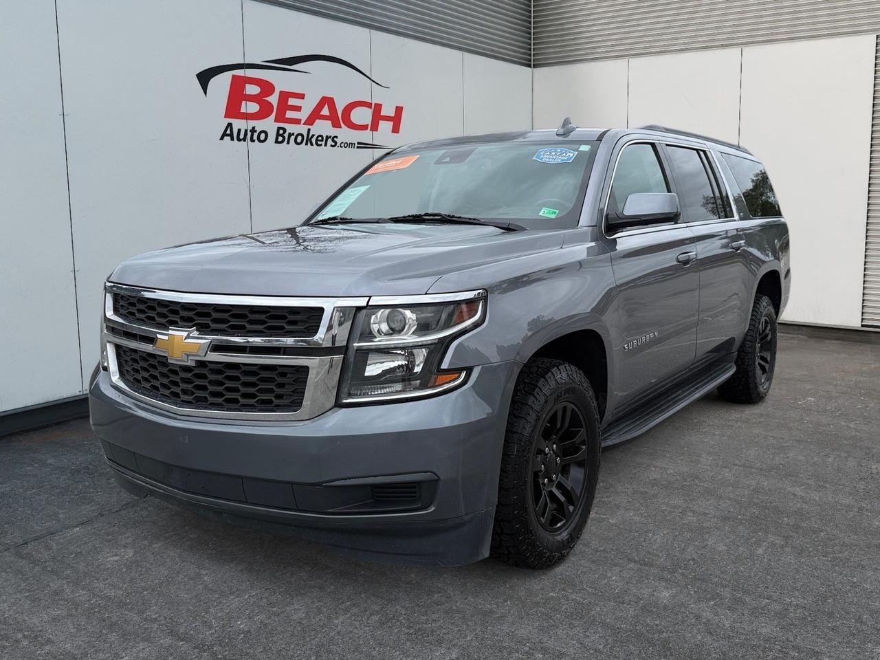 2020 Chevrolet Suburban LT, SUNROOF, APPLE CARPLAY/ANDROID AUTO, UNIVERSAL GARAGE DOOR OPENER, RUNNING BOARDS, TOW PACKAGE, BOSE SOUND SYSTEM, HEATED SEATS, COME AND TEST DRIVE THIS SUBURBAN TODAY!