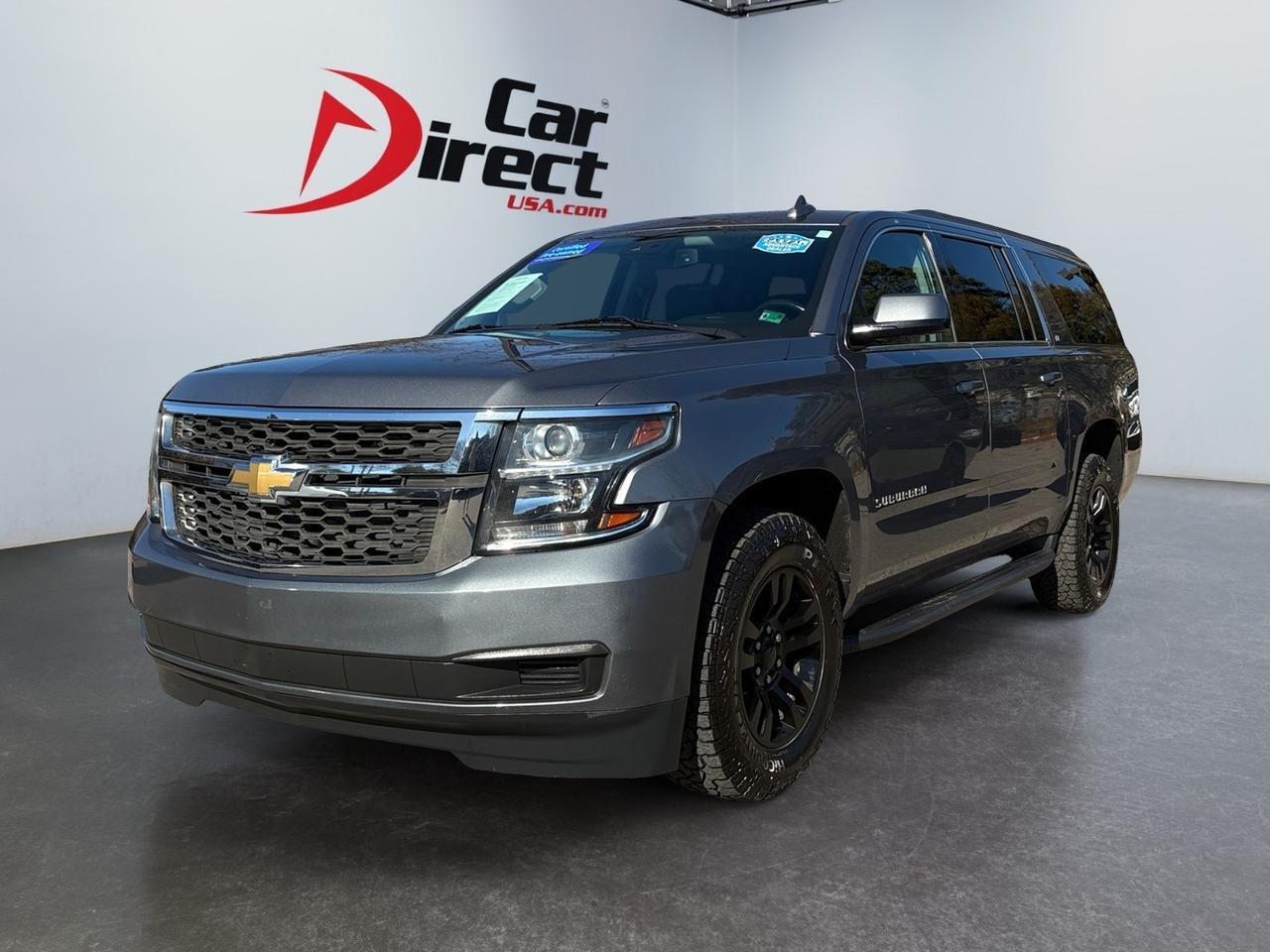 2020 Chevrolet Suburban LT, SUNROOF, LANE KEEP ASSIST, APPLE CARPLAY/ANDROID AUTO, POWER LIFTGATE, POWER 3RD ROW, CAPTAINS CHAIRS, RUNNING BOARDS, TOW PACKAGE, BOSE SOUND SYSTEM, HEATED SEATS, COME AND TEST DRIVE THIS SUBURBAN TODAY Virginia Beach VA