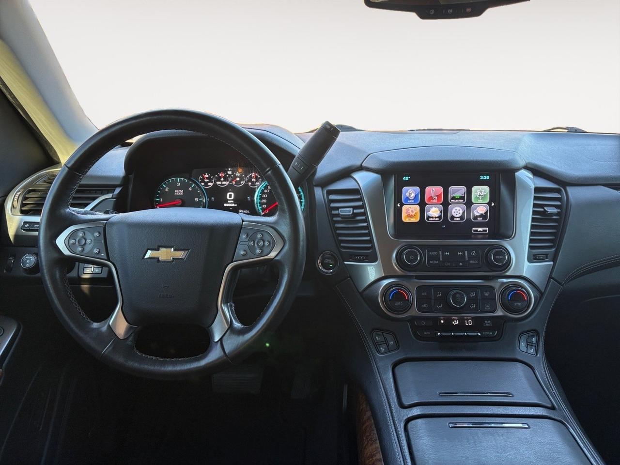 2020 Chevrolet Suburban Premier, POWER RUNNING BOARDS, HANDS FREE LIFTGATE, HEADS-UP DISPLAY, LANE KEEP ASSIST, FORWARD COLLISION ALERT, APPLE CARPLAY/ANDROID AUTO, HEATED STEERING WHEEL & SEATS, ROOF RACKS, CLEAN CARFAX, TAKE THE WHOLE FAMILY ON THE ROAD!