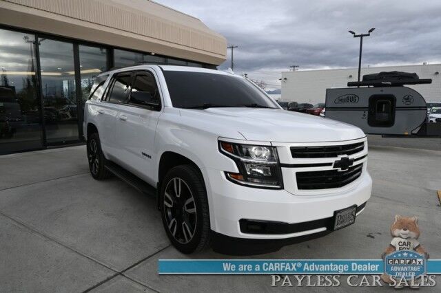 2020 Chevrolet Tahoe LT / 4X4 / Power & Heated Leather Seats / Navigation / Auto Start / Sunroof / Bose Speakers / 3rd Row / Captain Chairs / Seats 7 / Lane & Collision Alert / Bluetooth / Back Up Camera / Power Liftgate / Tow Pkg Anchorage AK
